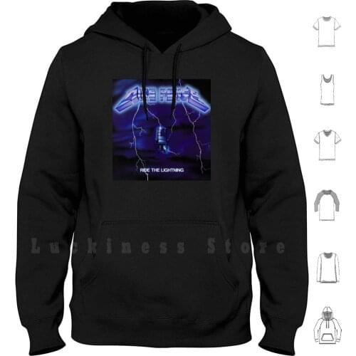 Mike Pence Album Cover Hoodies Long Sleeve Mike Pence Trump 2020 2016 Christianity Ride Lightning Electricity