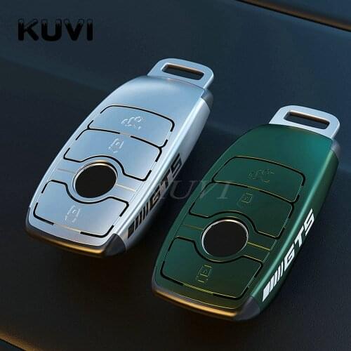 PC Car Key Cover Case Shell Protective Bag For Mercedes Benz A C E S G GLS Class W177 W205 W213 W222 G63 X167 Maybach Styling