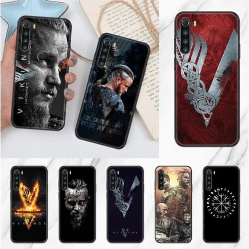 TV Vikings Phone case For Xiaomi Redmi Note 7 7A 8 8T 9 9A 9S 10 K30 Pro Ultra black tpu waterproof pretty coque 3D prime
