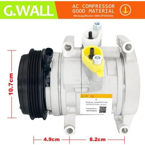 For Chevrolet Spark M300 New Chevrolet spark Compressor AC CSP11 2009 2010 2011 2012 2013 2014 2015 95967303 96073851 94558244