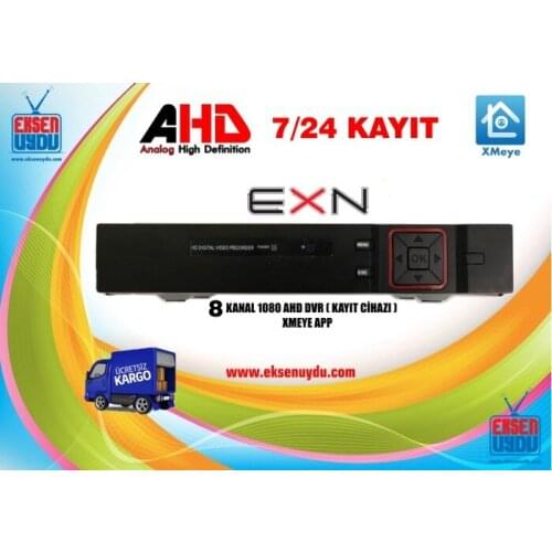 Exn Ahd 8008 1080 Dvr ( 8 Channel Recorder) Xmeye App