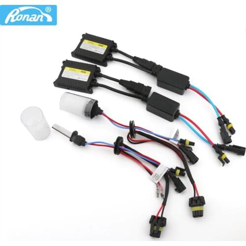 Ronan Xenon HID Kit Conversion Ballast AC 35W Bulbs D2H H1 H7 H11 for Projector Lens Fog Lights Accessories 4300K 5000K 6000K