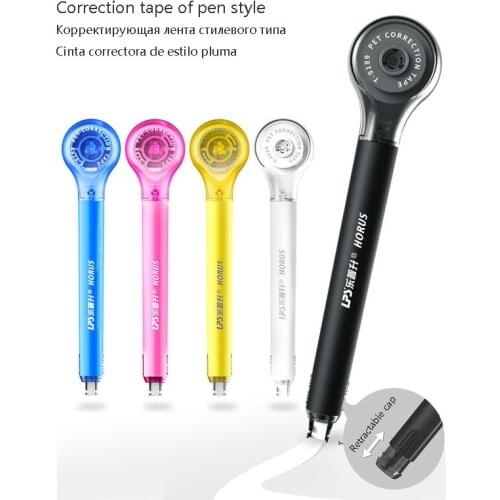 Pen Shape Correction Tape School Supplies New Creative Design Stationery Corrector Tape Width:5mm Tape Length:6m Stationery