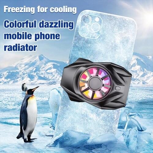 Cooler Mobile Phone Accessories Colorful Dazzling Cool Air Cooler For Mobile Phone Radiator For Xiaomi Official Store