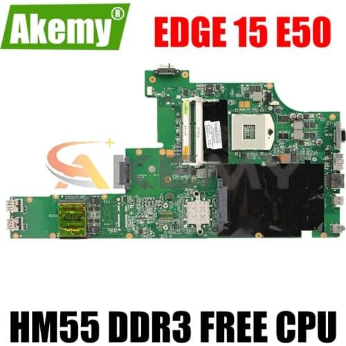 For IBM Lenovo Thinkpad Edge 15 E50 laptop motherboard DAGC6AMB8H0 FRU 04W4459 HM55 DDR3 free CPU has been 100% tested