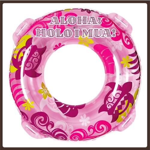Beach Swim Ring Stripe Pink Adults Sequin Inflatables Air Mattresses Floaties Summer Toys Gonflable Swimming Accessories AA50YQ