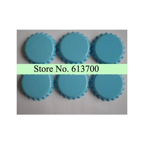 New Arrival Blue Bottle Caps for DIY jewelry Accessories Metal Bottle Caps Crown Cap Tinplate Caps 2000 pcs/lot Free Shipping
