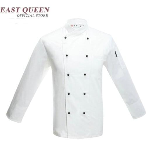 Food service chef jacket chinese dragon cook clothes women men hotel kitchen chef uniform clothing restaurant uniforms NN0052 W