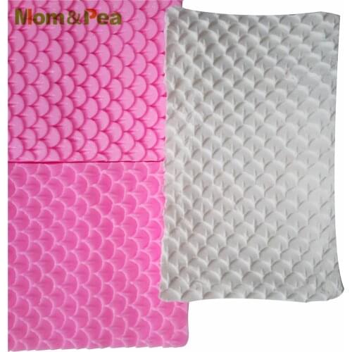 Mom&Pea MPA0761 Pattern Shaped Silicone Mold Cake Decoration Fondant Cake 3D Mold Food Grade