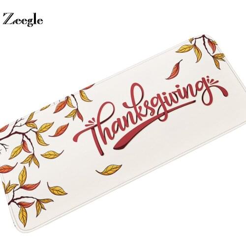 Zeegle Carpet Non-slip Kitchen Rug Hallway Floor Rug Absorbent Bathroom Doormat Shower Mat Washable Livinig Room Carpet Foot Mat