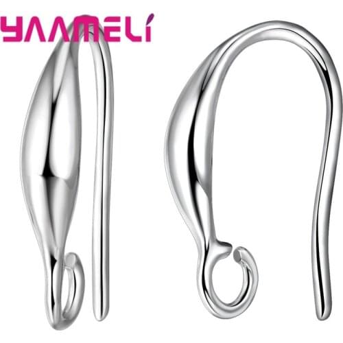 10pcs Simple 925 Sterling Silver Ear Hook For Women Diy Creative Earrings Jewelry Accessories Special Sale Clearance Wholesale