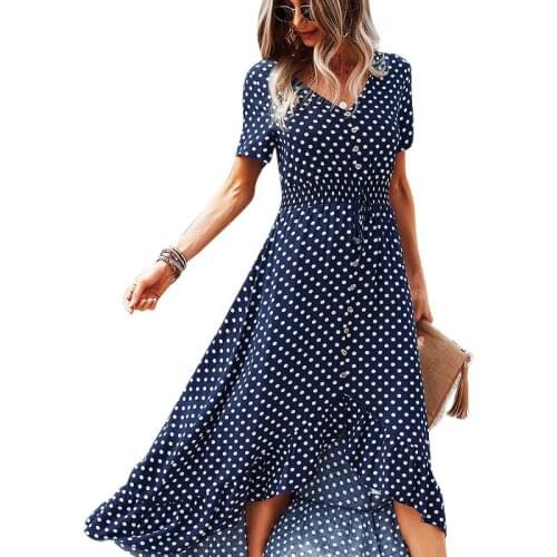 ZHUISHU Summer Midi Dresses