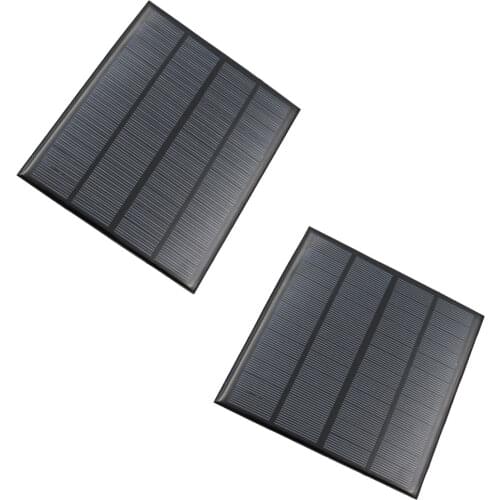 12V 3W 250MA Solar Panel Portable Mini Sunpower DIY Module Panel System For Solar Lamp Battery Toys Phone Charger Solar Cells