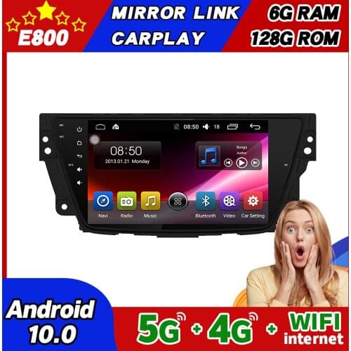 NEW 6GB Ram 128GB Rom 9 Inch 2Din 2 Din Car Radio Android 10.0 Multimedia Player Autoradio Bluetooth Stereo For MG GS 2017