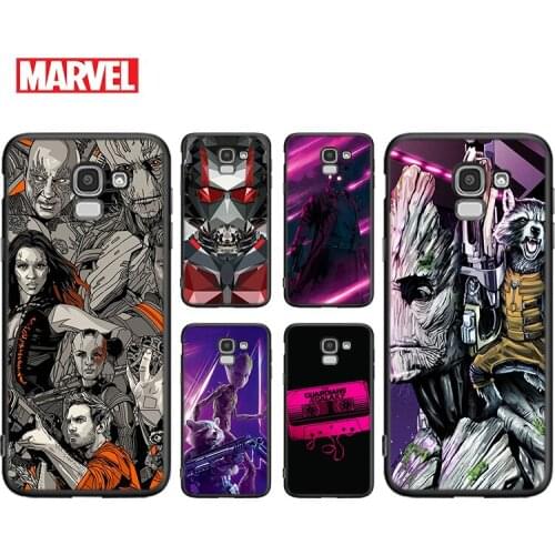 Guardians of the Galaxy For Samsung Galaxy J8 J7 J6 J5 J4 J3 J530 j730 Duo Core EU Prime Star 2018 2017 2016 Phone Case
