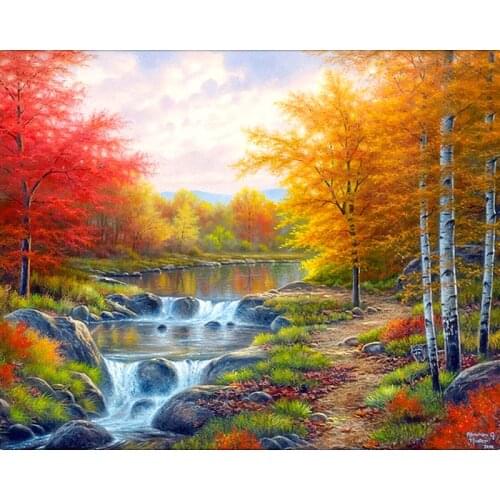 Diy,Diamond Embroidery,autumn,nature landscape,,Life,5D,Diamond Painting,Cross Stitch,3D,Diamond Mosaic,Decoration,Christmas,art