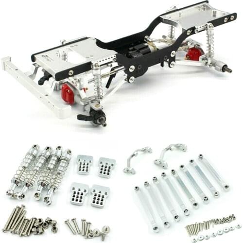 For MN D90 D91 MN96 MN90 MN99S 1/12 RC Car Upgrade Parts Metal Pull Rod Link Tie Rod Shock Absorber Accessories