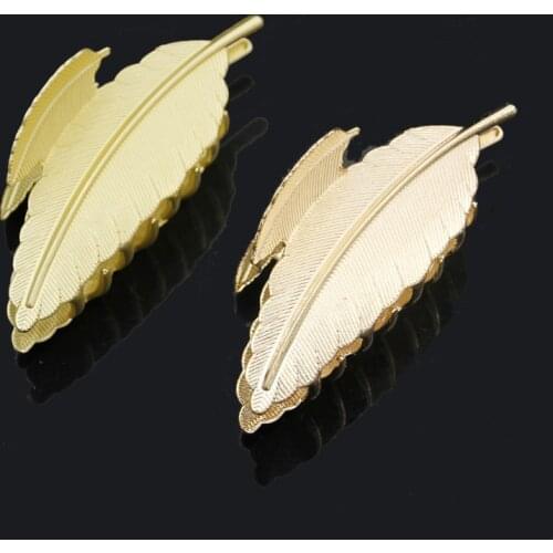 Geometric Leaves Metal Clips Hair Claw bath Hair pins for Women Butterfly Barrettes Gold Catch Clip Jewelry Accessories