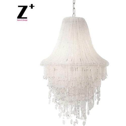 Genevieve K9 Crystal Beads Frosted Beads Diameter 45cm Size Cascade of Water Chandelier