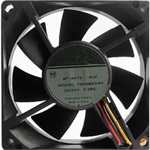0.15A/0.21A/0.26A Inverter Cooling Fan 24V For Panaflo FBA08A24H 8025 Replacement