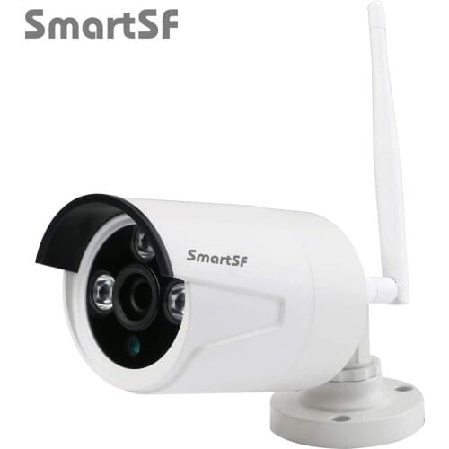 SmartSF 1080P IP Camera Smart Outdoor Wi-Fi Security Camera 2MP Surveillance Camera Waterproof Night Vision