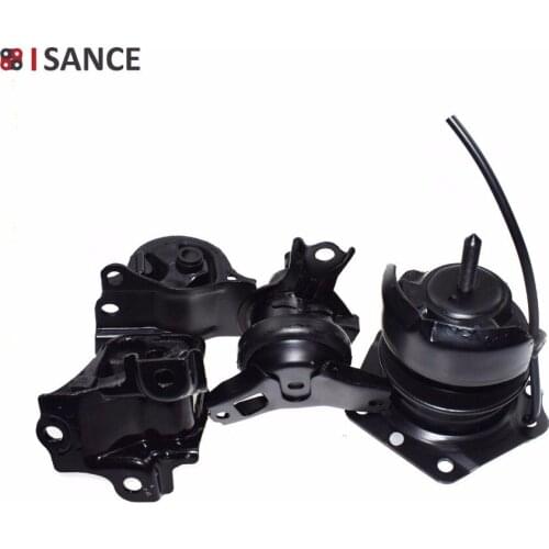 ISANCE 4pcs Front Rear Engine Motor Mount & Transmission Mount 50840-S84-A00 For Honda Accord 2.3L 1998 1999 2000 2001 2002