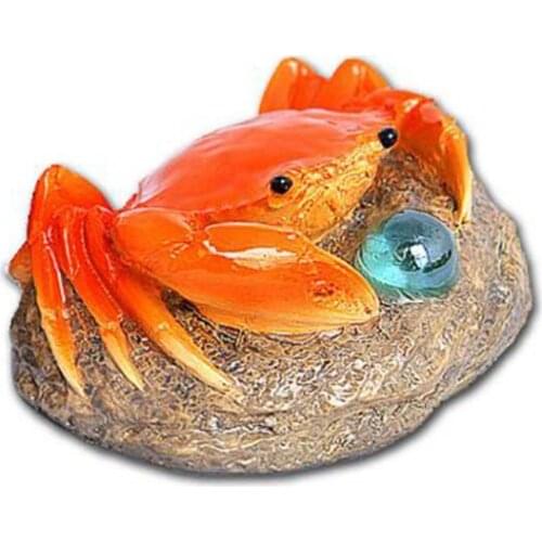 Creative Tea Pet Accessories Resin Discolor Crab Lobster Tea Pet for Home Tea Tray Decoration