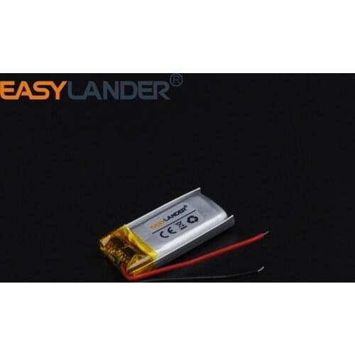 Li Polymer 3.7V 105mAh 451225 Battery For Bluetooth Headset Mp3 Mp5 Bracelet Wrist Watch