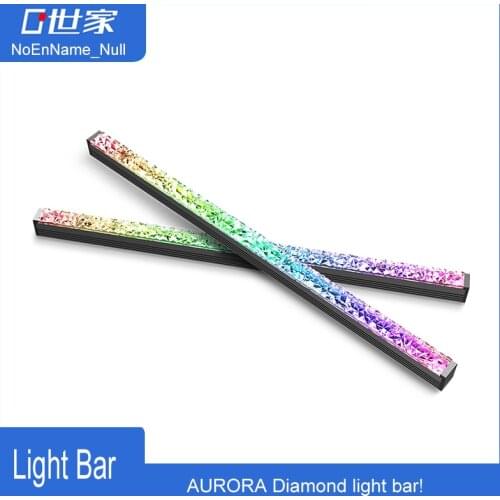 NoEnName-Null Magnetic Computer Light Bar 5V/3PIN ARGB Motherboard AURA SYNC Light-Strip With Manual Control