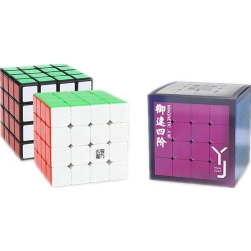 Yongjun Yusu V2M 4x4x4 Magnetic Magic Cube Plastic ABS Magnetic Magic Cube 4X4 Yusu V2 M