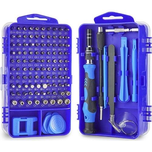 115 in 1 Multifunctional Screwdriver Set Screwdriver Bit Set Multifunctional Precision Mobile Phone Home Repairer Hand Tool