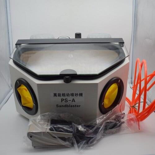 Newest Jewelry Sandblaster Sandblasting Machine with Two pens Jewelty Tools and Equipment