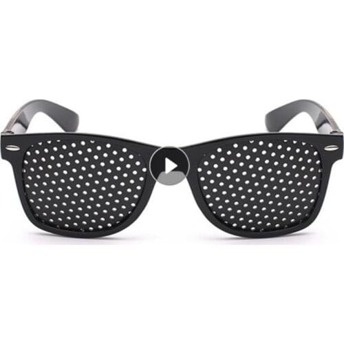 Improve Pinhole Glasses Eyeglasses Eyes Exercise Eyesight Vision Healing Eyesight Improvement Vision Care Dropship Glass Polar