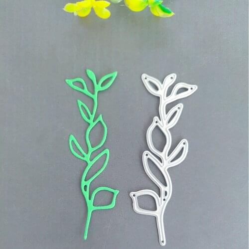 Single branch mosaic decorative metal cutting die scrapbook paper knife stamping die