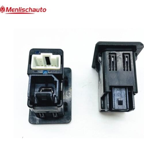 Original USB flash Drive Socket Port 4 PIN Mini USB Navigation Cable Connector 8 pin Aux For Niss-an X-trail Rouge Qashqai