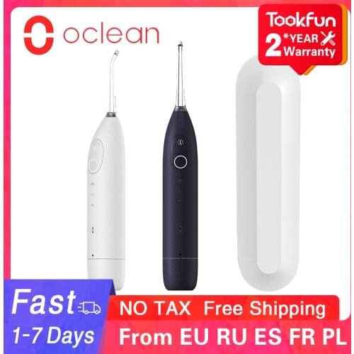 Oclean W1 Portable Smart Oral Irrigator Dental Irrigator Teeth Water Flosser bucal tooth Cleaner waterpulse 30 days usage YOUPIN