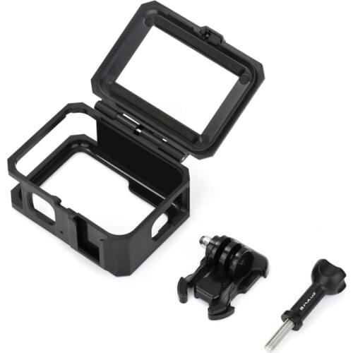 PULUZ ABS Plastic Border Frame Mount Protective Case Replacement for GoPro HERO9 Black