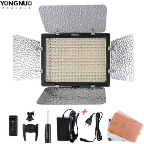 New Yongnuo YN300 III YN-300 lIl 3200k-5500K CRI95 Camera Photo LED Video Light with AC Power Adapter