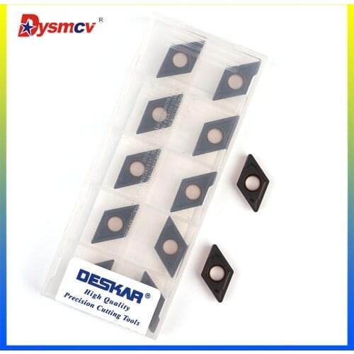 DESKAR 100% DCMT11T304 LF9218 DCMT11T308 LF9218 High quality two-color carbide inserts for internal turning tools and lathe tool