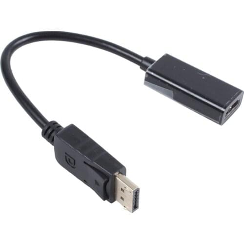 Top DP Display Port Male To HDMI-Compatible Female Cable Converter Adapter