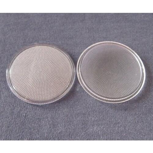XL-50 High quality Led Lens Cover, Diameter 50mm, Materials PMMA ,Transparent Color, Bead surface