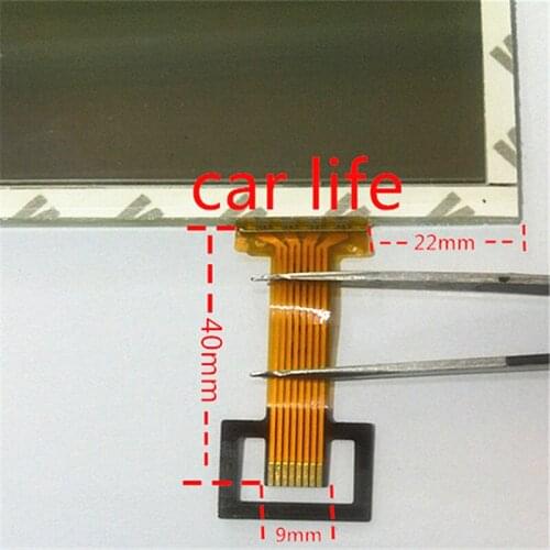 1 piece 100% Originais 6.5 inch 8 pins glass touch Screen panel Digitizer Lens for C065GW03 V0 LCD