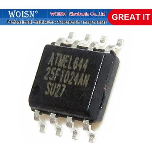 1pcs/lot AT25F1024AN-10SU-2.7 AT25F1024AN 25F1024AN SOP-8 In Stock