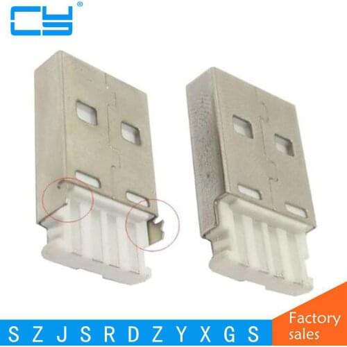 10Pcs/lot USB 2.0 Male A Type USB PCB Connector Plug USB Male USB Connectors