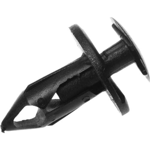 20 Pcs 8mm Hole Plastic Push Screw Rivet Fairing Panel Fixings Clips