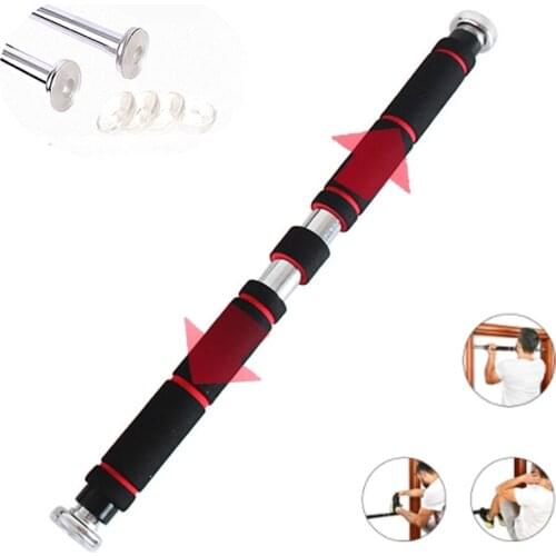 200kg Door Horizontal Bars 60-100cm Steel Adjustable Training For Home Gym Workout Sport Fitness Pull Up Bar Equipment Home gym