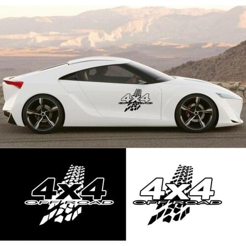 4X4 Off-Road Funny Reflective Decal Car Window Body Styling Sticker DIY Car stickers Decor