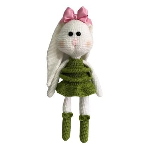 Amirgurumi Handmade Organic Amigurumi Bunny 36 cm