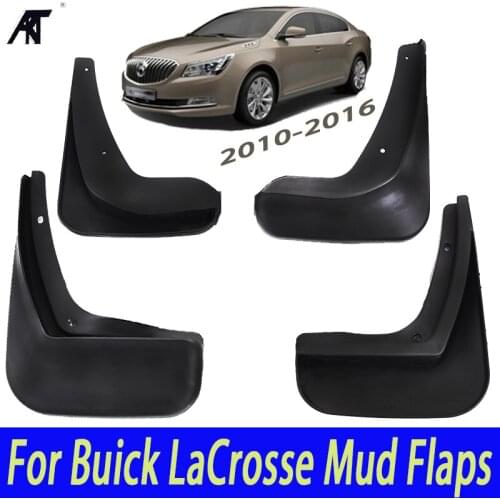 4PCS/Set Mud Flaps For Buick LaCrosse 2010-2016 Allure Alpheon Mudflaps Splash Guards Mud Flap Mudguards 2014 2015 2016