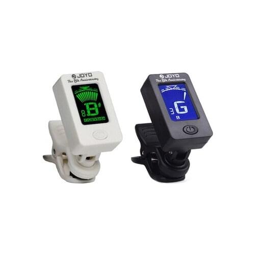 DHL 100X Digital LCD Clip-on Tuner for Chromatic Guitar Bass Violin The 8th Anniversary Commemorative Edition JOYO JT-01